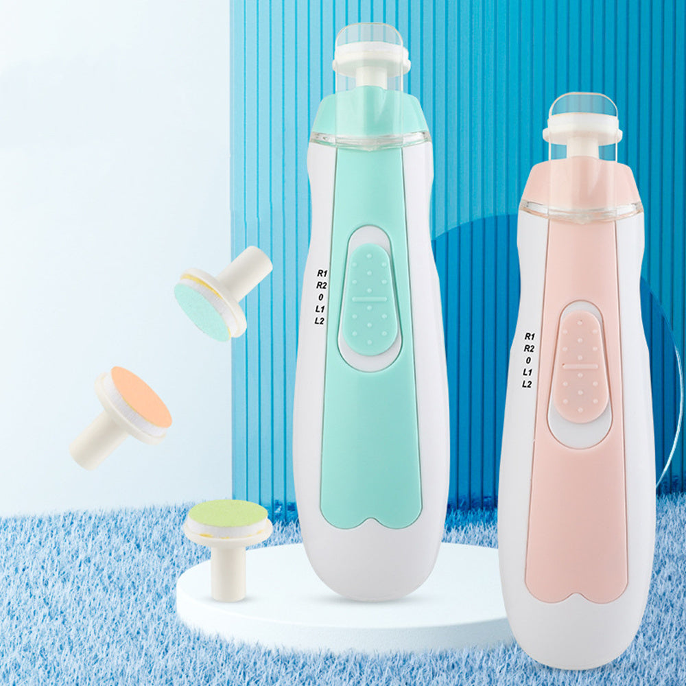 Electric Newborn Nail Clipper Baby Care Anti-pinch Set