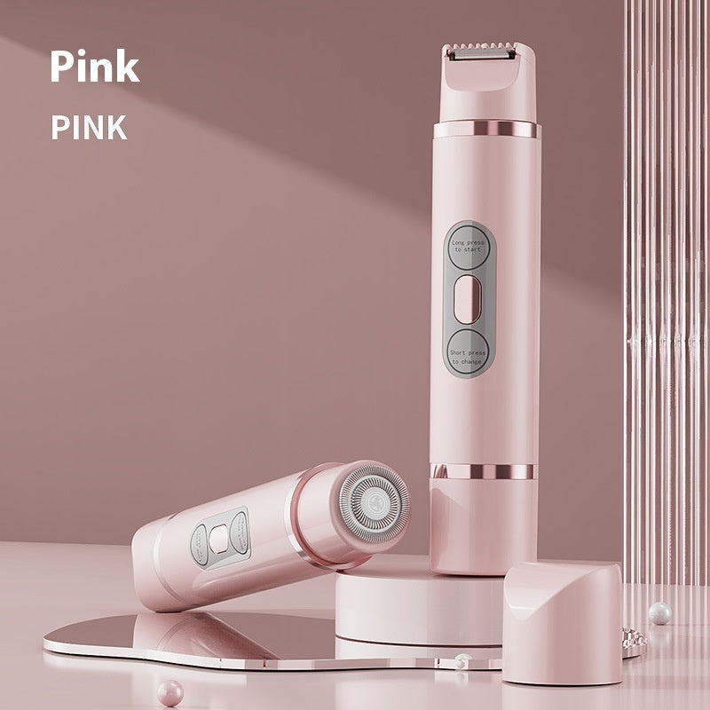 Dual-Head Electric Shaver & Epilator for Women’s and Men’s Hair Removal